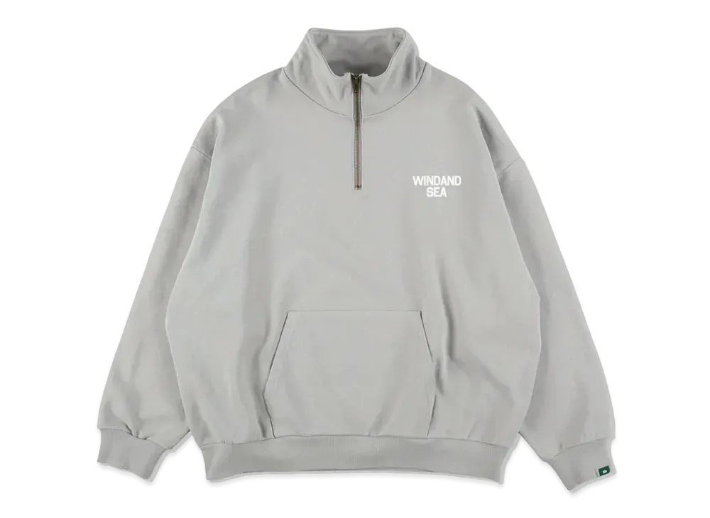 WIND AND SEA Half Zip Sweat 