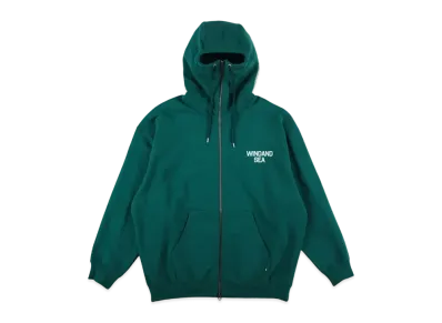 WIND AND SEA Balaclava Zip Parka "Green"