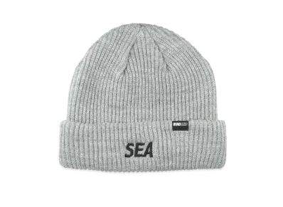 WIND AND SEA Sea Widelib Knit Cap "Gray"