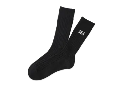 WIND AND SEA Sea Socks "Black"