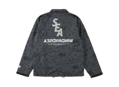WIND AND SEA S_E_A DN-Camo Fatigue Jacket "Black"