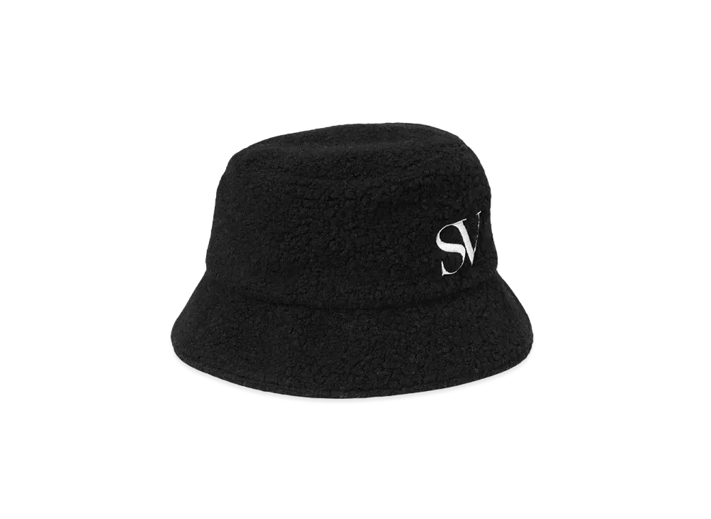 STUDIO SEVEN Boa Bucket Hat "BLACK"