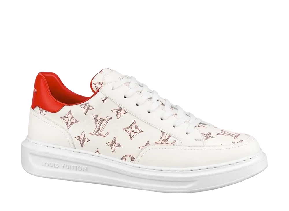 ルイヴィトン ビバリーヒルズ・ライン スニーカー "ルージュ"