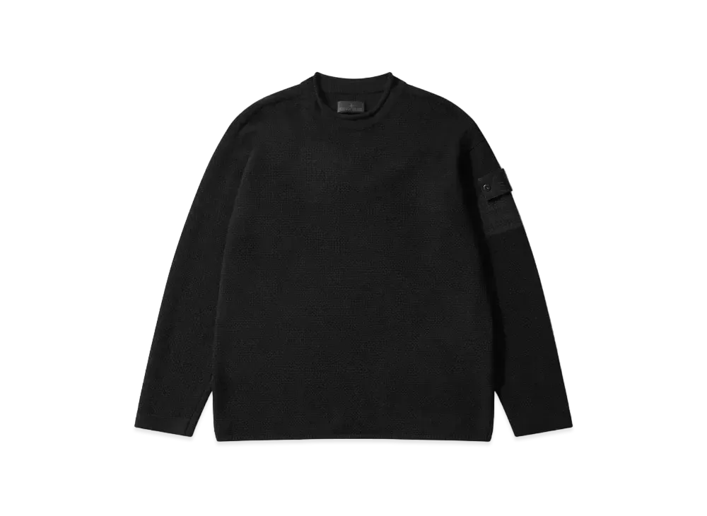 Stone Island x DOVER STREET MARKET Crew Neck Knit "Black"