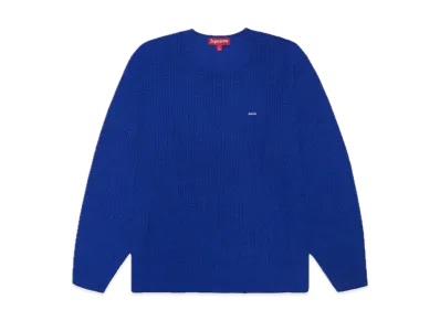 Supreme Small Box Ribbed Sweater "Royal"