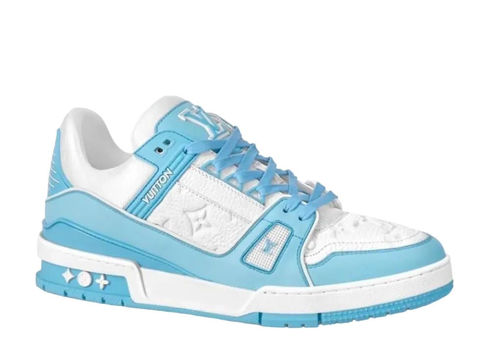 Louis Vuitton LV Trainer Sneaker "Bleu Ciel"
