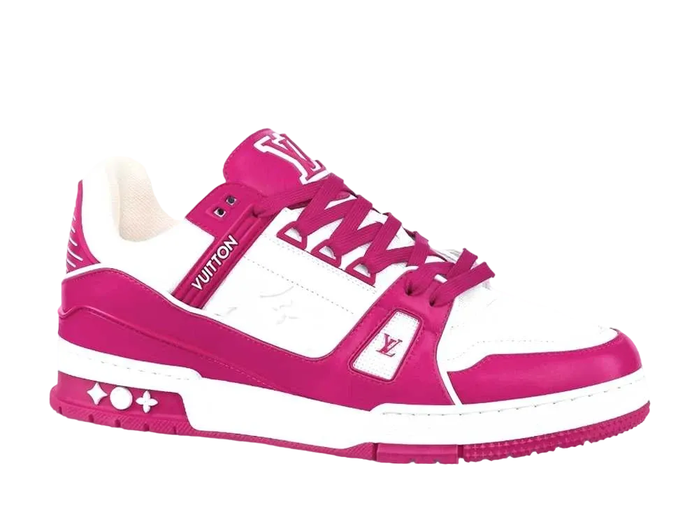 Louis Vuitton LV Trainer Sneaker "Fuchsia"