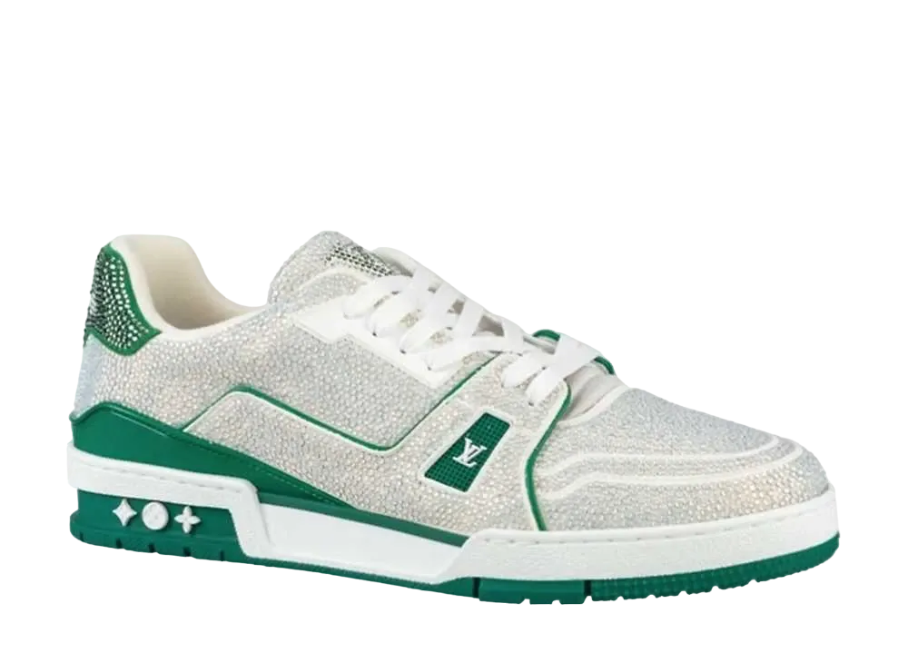 ルイヴィトン LV トレイナー・ライン スニーカー "グリーン"