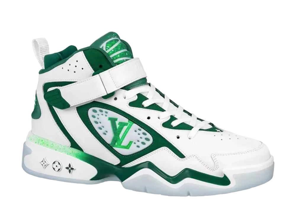 Louis Vuitton LV Trainer 2 Sneaker Boot "Green"