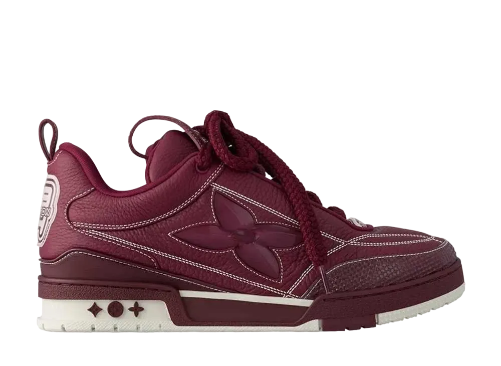 ルイヴィトン LV スケート・ライン スニーカー "ボルドー"