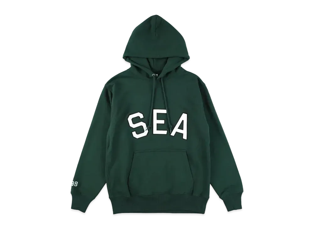 WIND AND SEA x Gishi Logo Hoodie "Green"