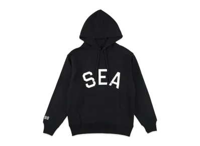 WIND AND SEA x Gishi Logo Hoodie "Black"