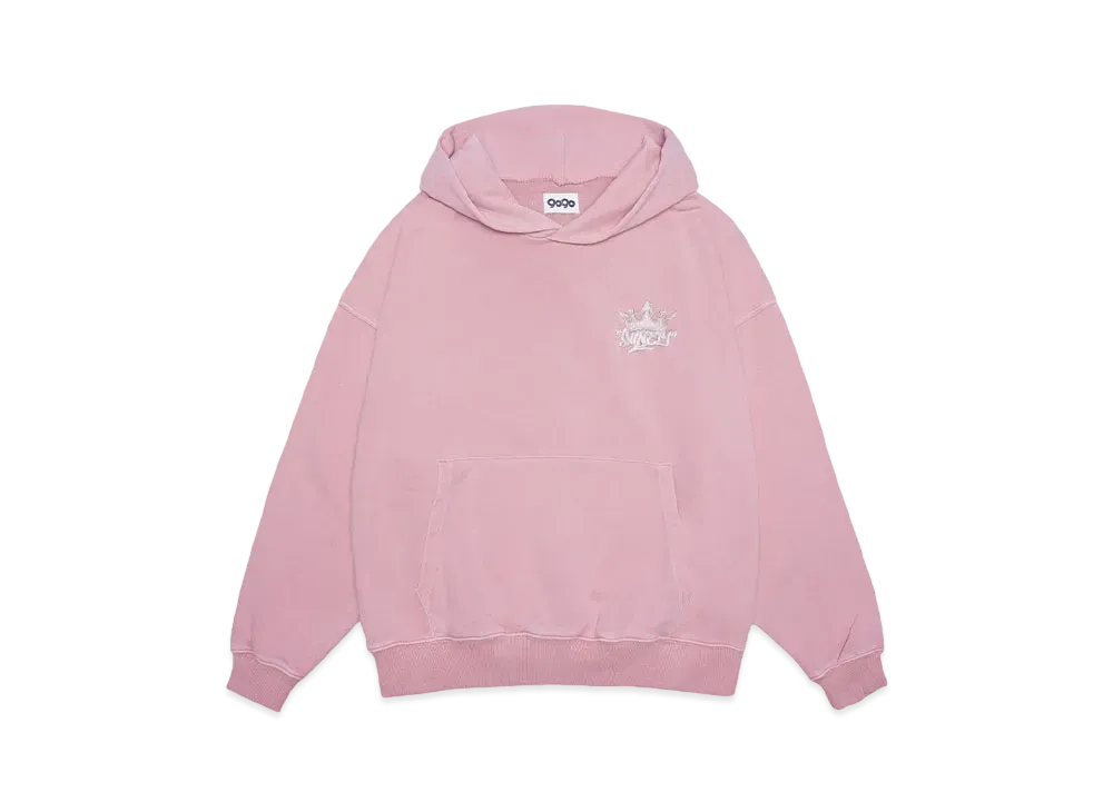 9090 King Logo Pigment Hoodie Motion King Logo Pigment Zip Hoodie – YZ