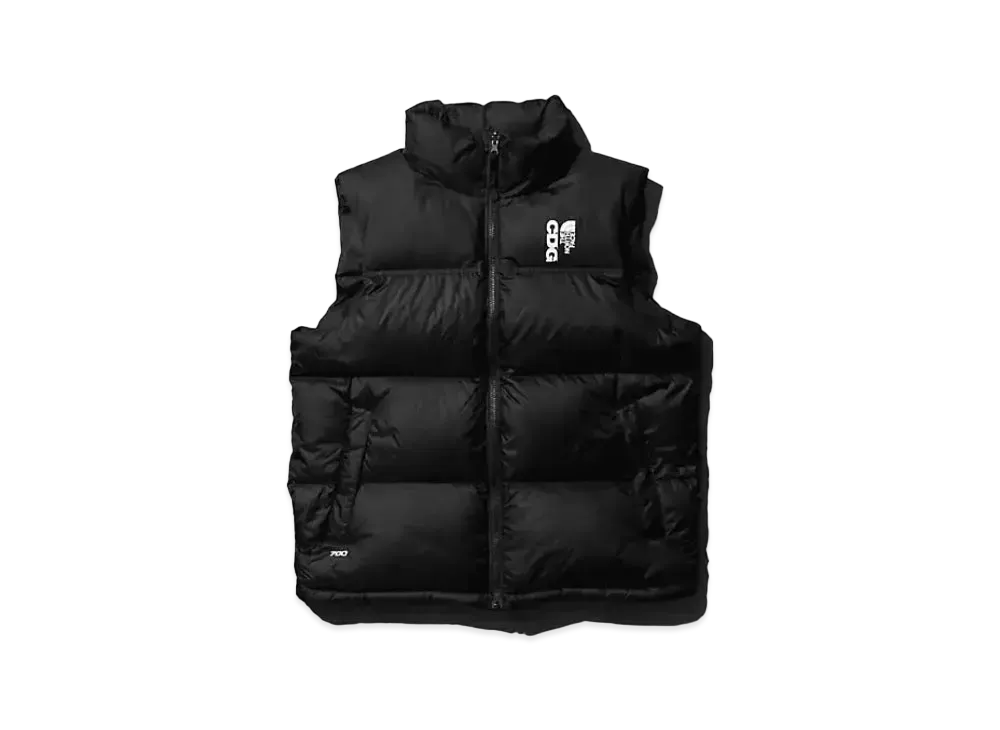 CDG ノースフェイス　ベスト CDGコムデギャルソン×ザノースフェイス限定Nuptse Vest（ヌプシ