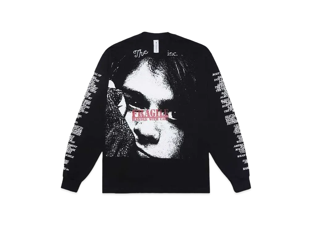 THE INCORPORATED THE FRAGILE LS T-SHIRT "BLK"