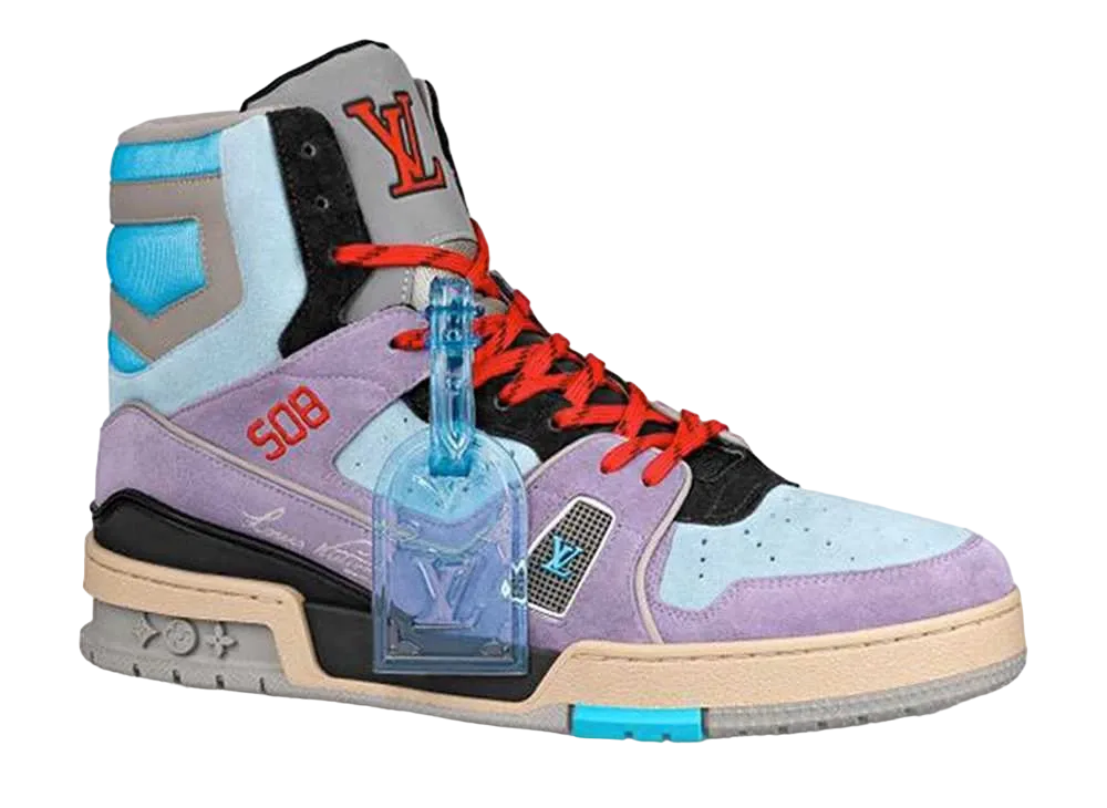 Louis Vuitton LV Trainer Boots "Purple"