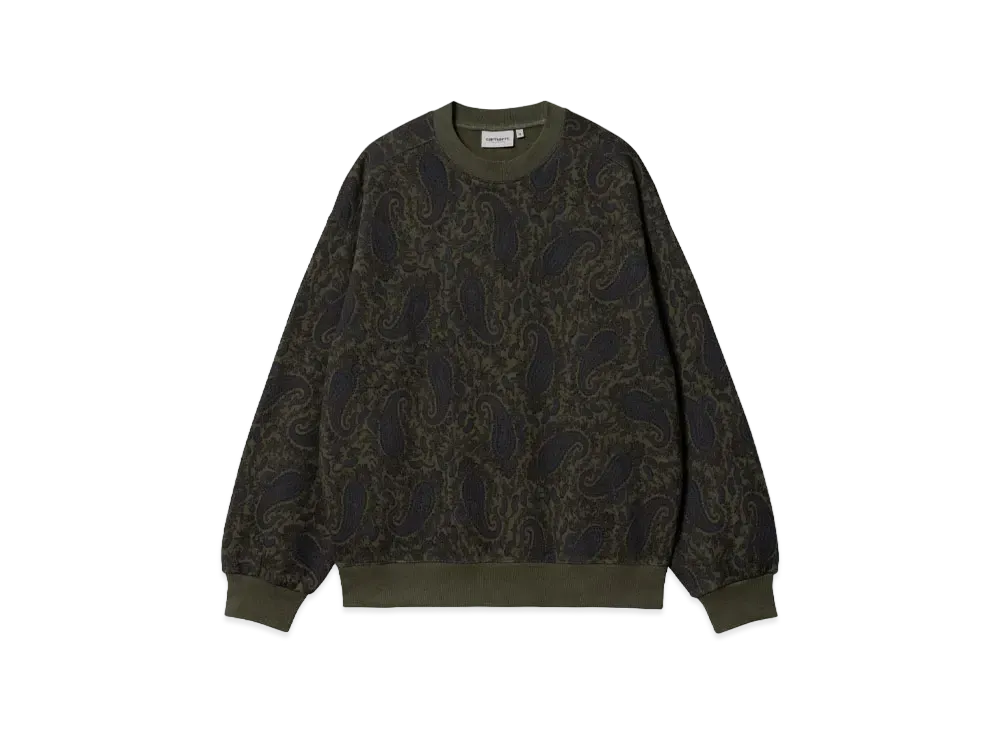 Carhartt PAISLEY SWEATSHIRT "Paisley Print Plant"