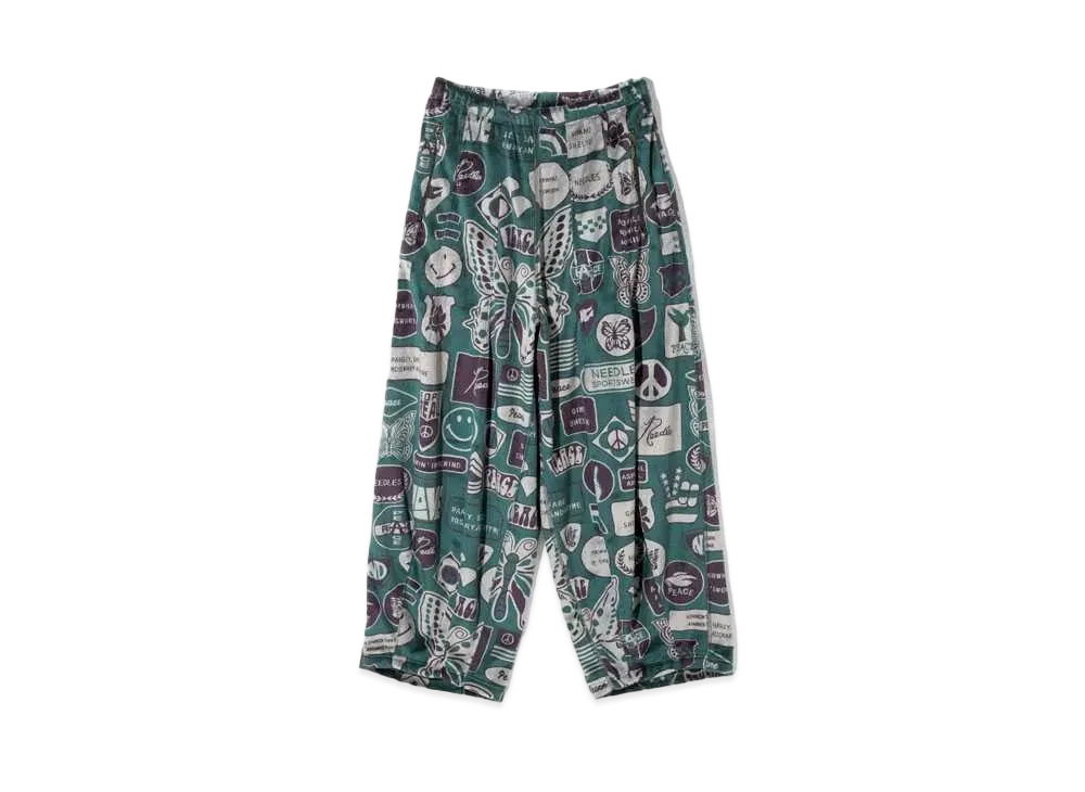 Needles Sportswear Exclusively for Nepenthes Woman H.D. Pant -Micro Fur "Patch"