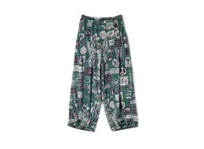 Needles Sportswear Exclusively for Nepenthes Woman H.D. Pant -Micro Fur "Patch"