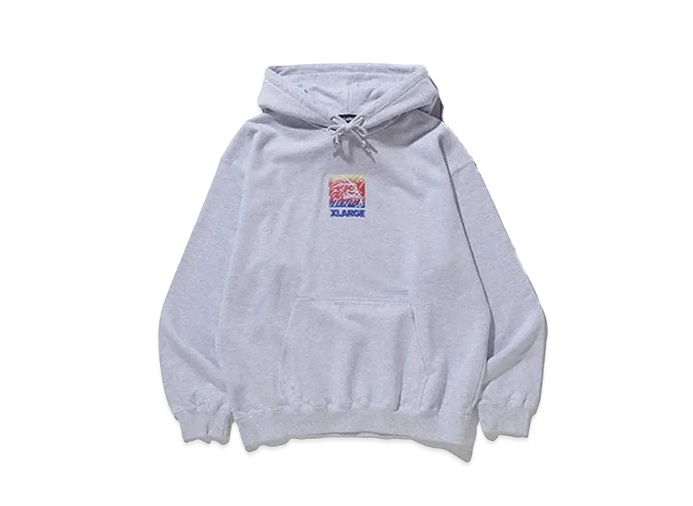 XLARGE x IT'S A LIVING Pullover Hooded Sweat "Ash"