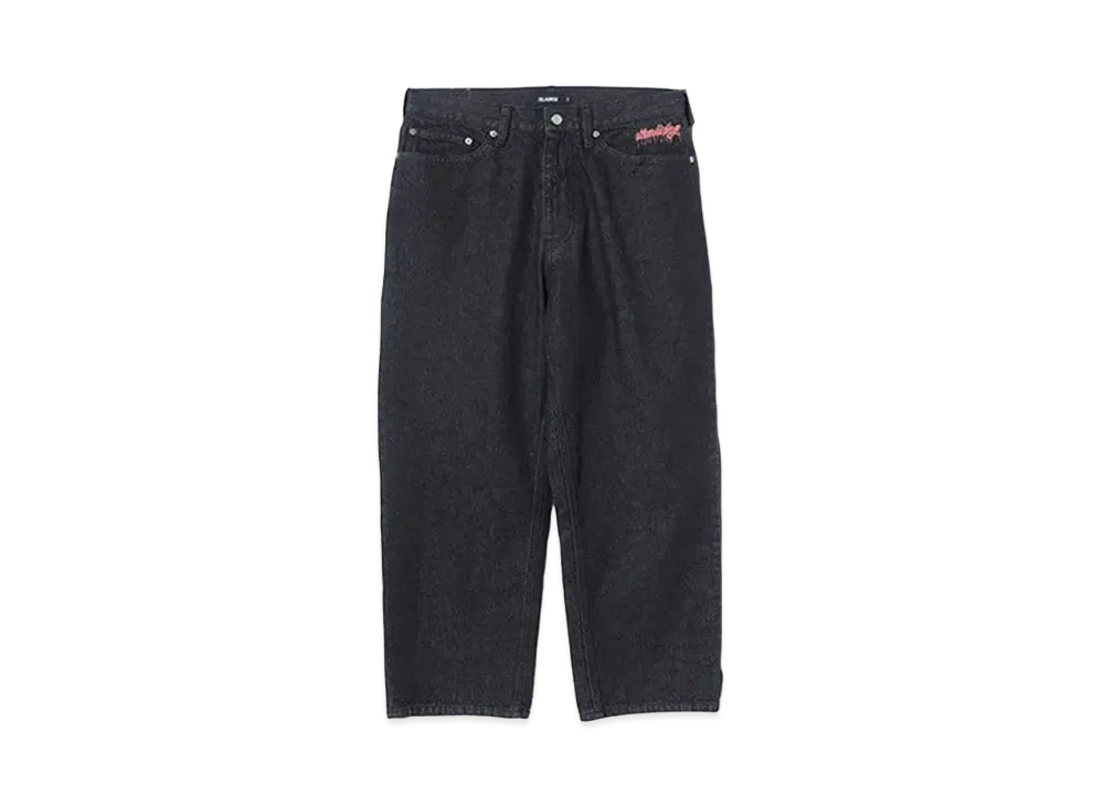 XLARGE x IT'S A LIVING Denim Pants "Black"