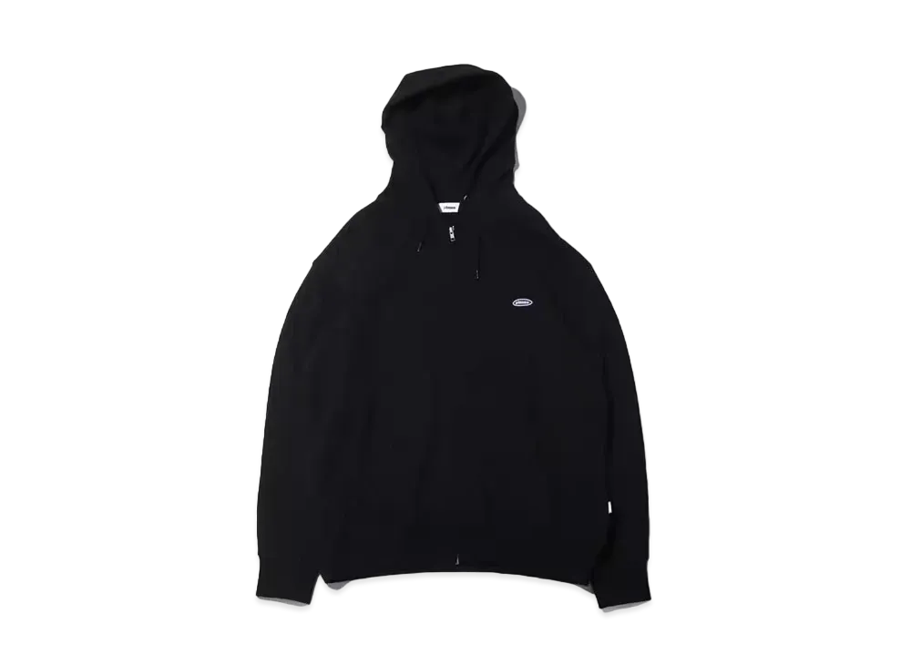 atmos Small Logo Zip Up Hooded Sweatshirt "Black"
