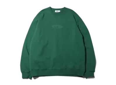 atmos Oval Logo Crewneck Sweatshirt "Green"