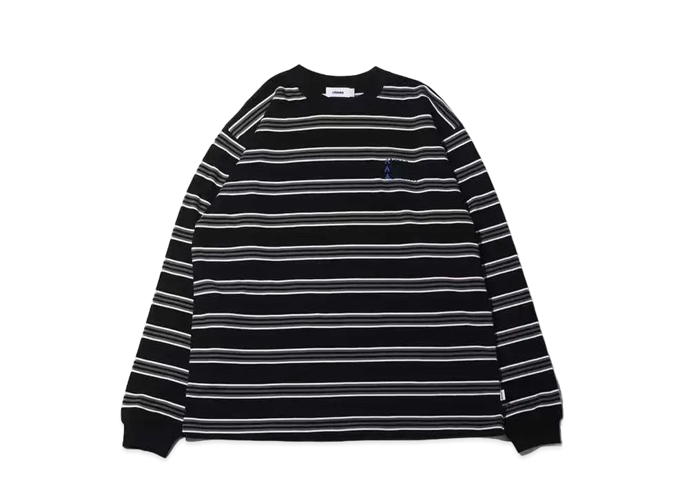 atmos Border LS T-shirts "Black"