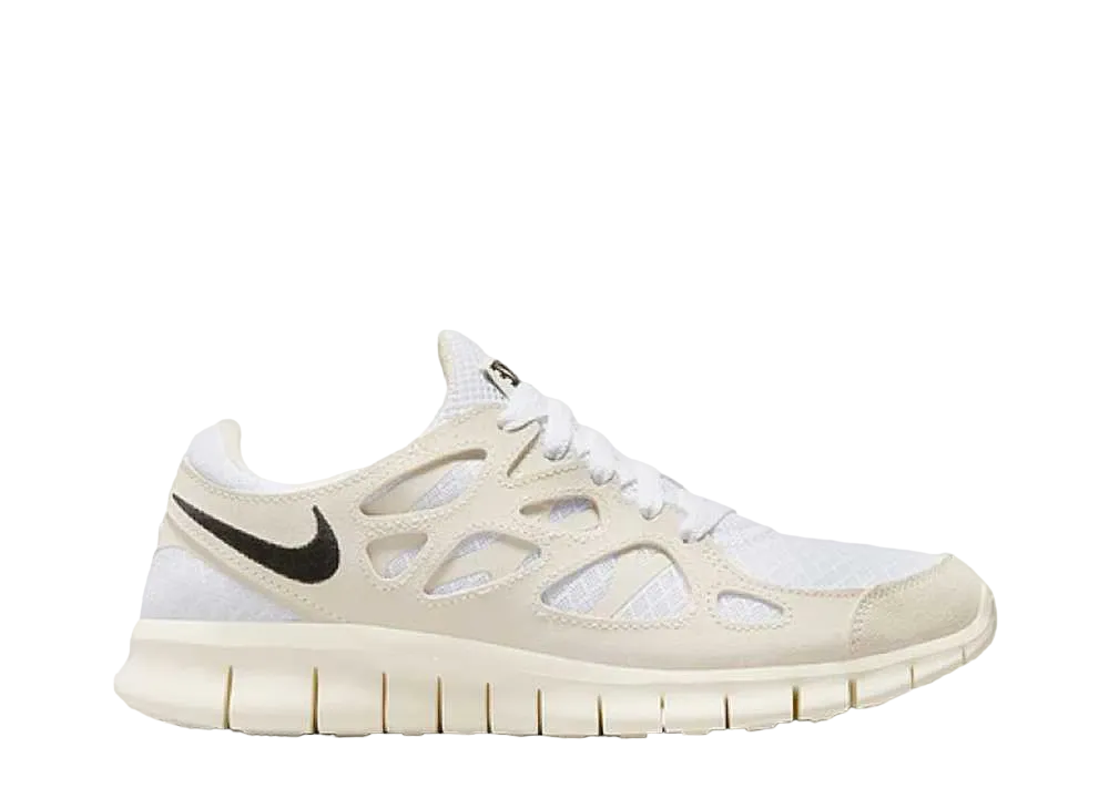 ナイキ ウィメンズ フリー ラン2 "ホワイト/ブラック/ライトボーン/ファントム"