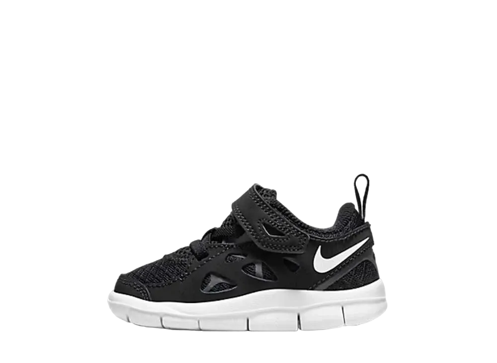 ナイキ TD フリー ラン2 "ブラック/ホワイト/ダークグレー"(キッズ)