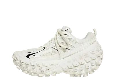 バレンシアガ ウィメンズ バウンサー (ディフェンダー) スニーカー "ライトベージュ"