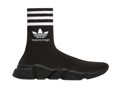 BALENCIAGA × adidas Women's Speed Trainer "Core Black"