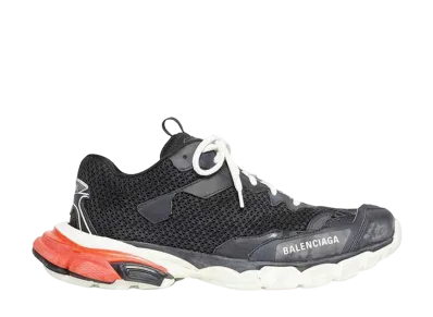バレンシアガ トラック.3 スニーカー "ブラック/ホワイト/レッド"