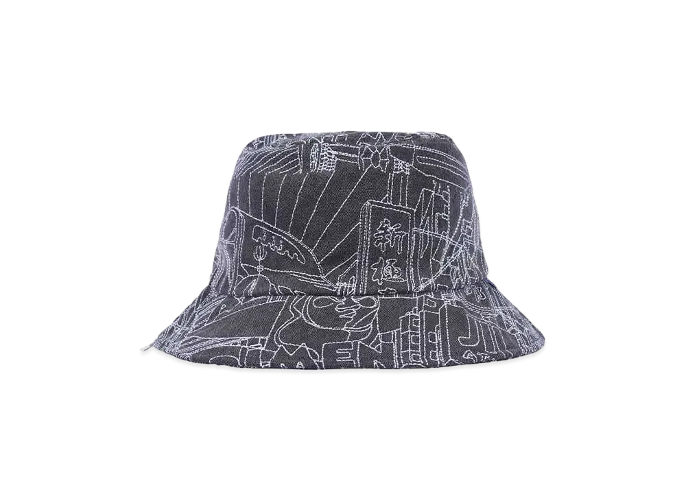 WANNA "Another dimention" HAT "CLOUDY BLACK"
