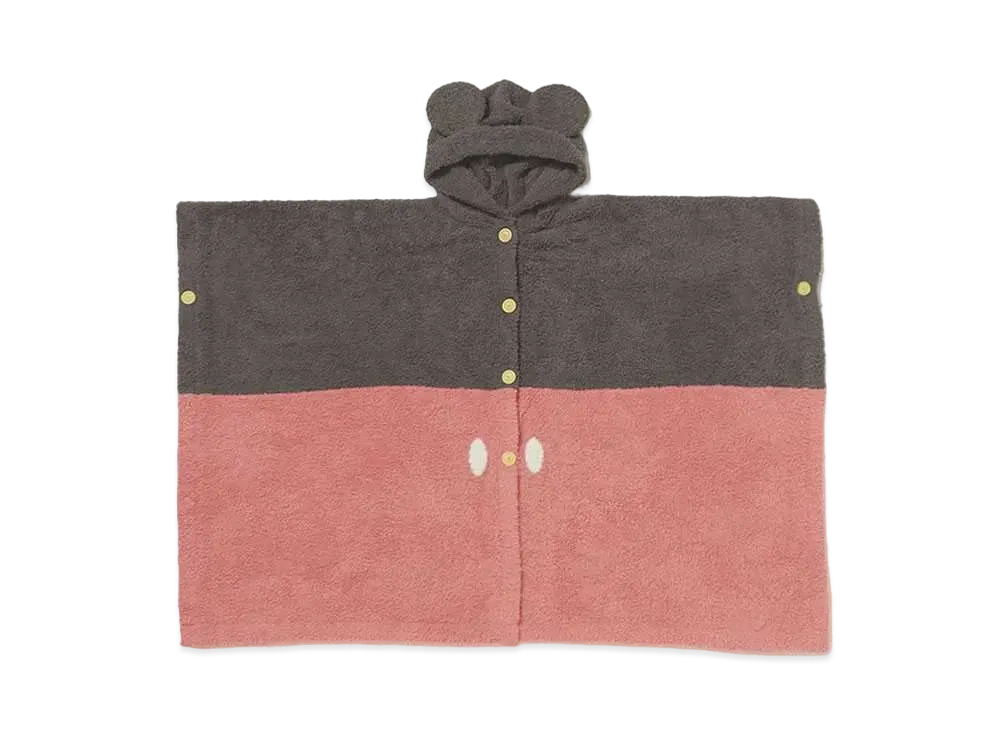 GELATO PIQUE Sleep Disney Mickey & Donald Collection Mickey Poncho "C Gray"