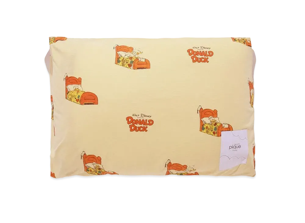 GELATO PIQUE Sleep Disney Mickey & Donald Collection Mickey&Donald Print Pillow Case "Beige"