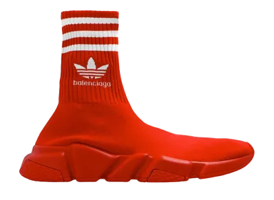 BALENCIAGA × adidas Speed Trainer "Red"
