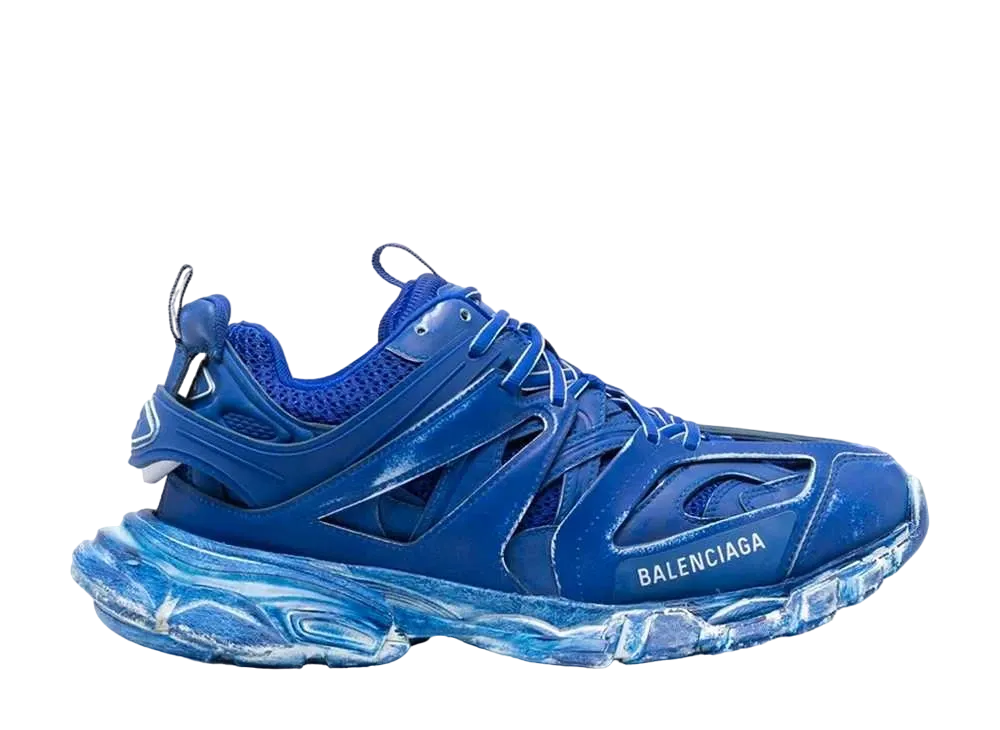 バレンシアガ トラック スニーカー "フェーデッドブルー"