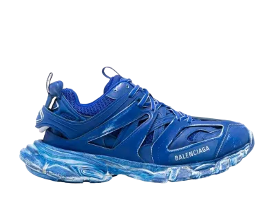 バレンシアガ トラック スニーカー "フェーデッドブルー"