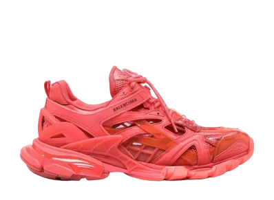 バレンシアガ トラック.2 スニーカー "クリア/レッド"