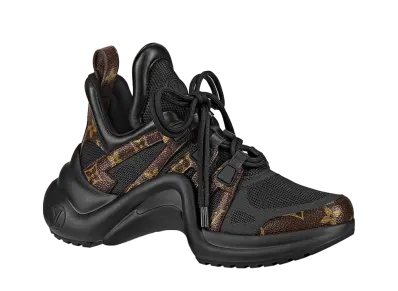 Louis Vuitton Women's Arclight Line Sneakers 1A43LG "Noir"