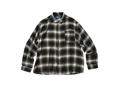 LFYT CLASSIC OMBRE PLAID SHIRT "BLACK"