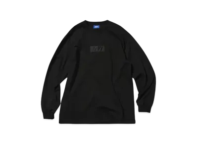 LFYT TONAL LFYT BOX LOGO L/S TEE "BLACK"