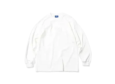 LFYT TONAL LFYT BOX LOGO L/S TEE "WHITE"