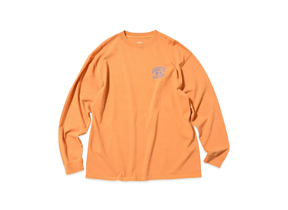 LFYT WORN OUT ATHLETICS L/S TEE "ORANGE"