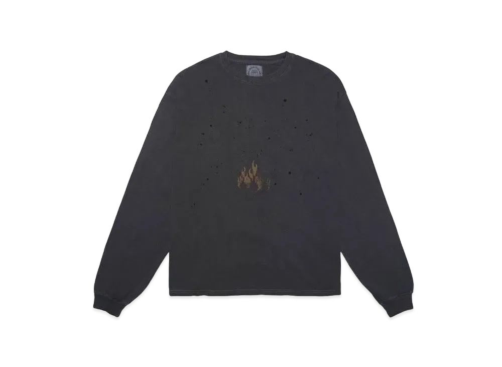 SOMEIT H.M Vintage LS Tee "STONE GREY"