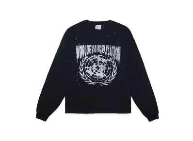 SOMEIT W.E Vintage LS Tee "BLACK"