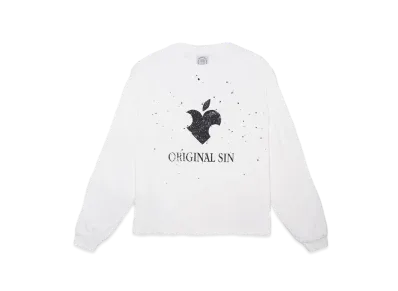 SOMEIT O.S Vintage LS Tee "WHITE"