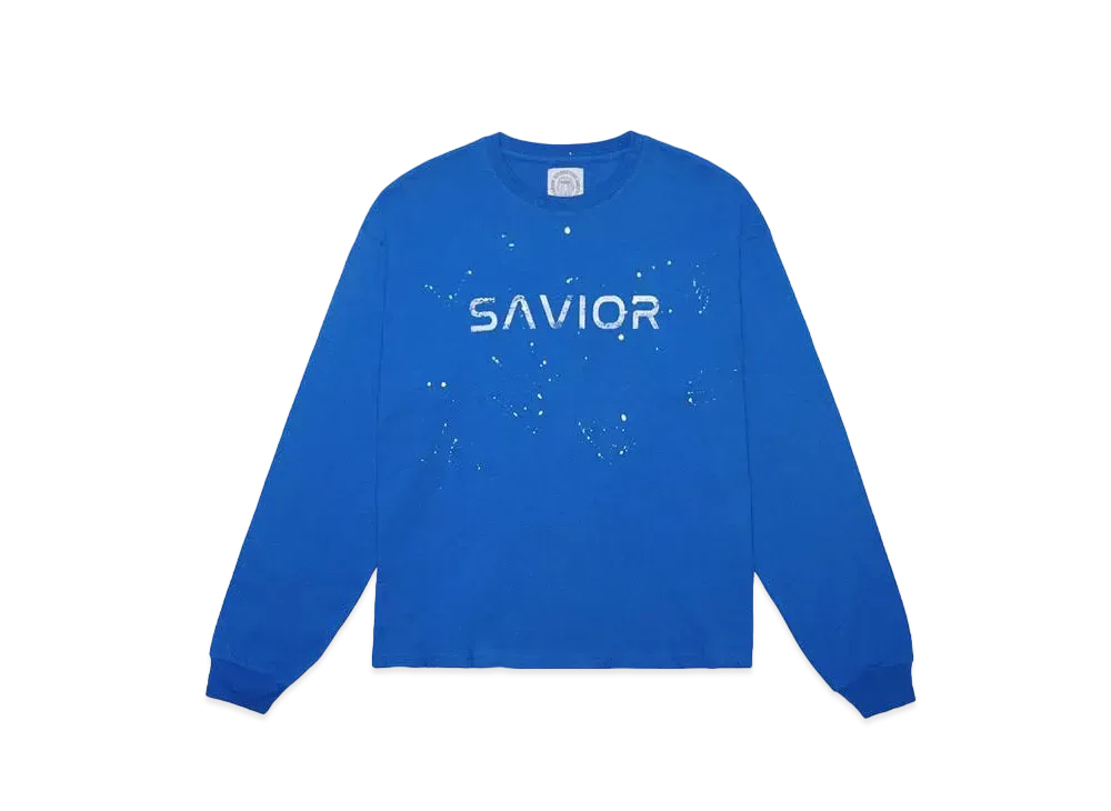 SOMEIT SAVIOR Vintage LS Tee "BLUE"