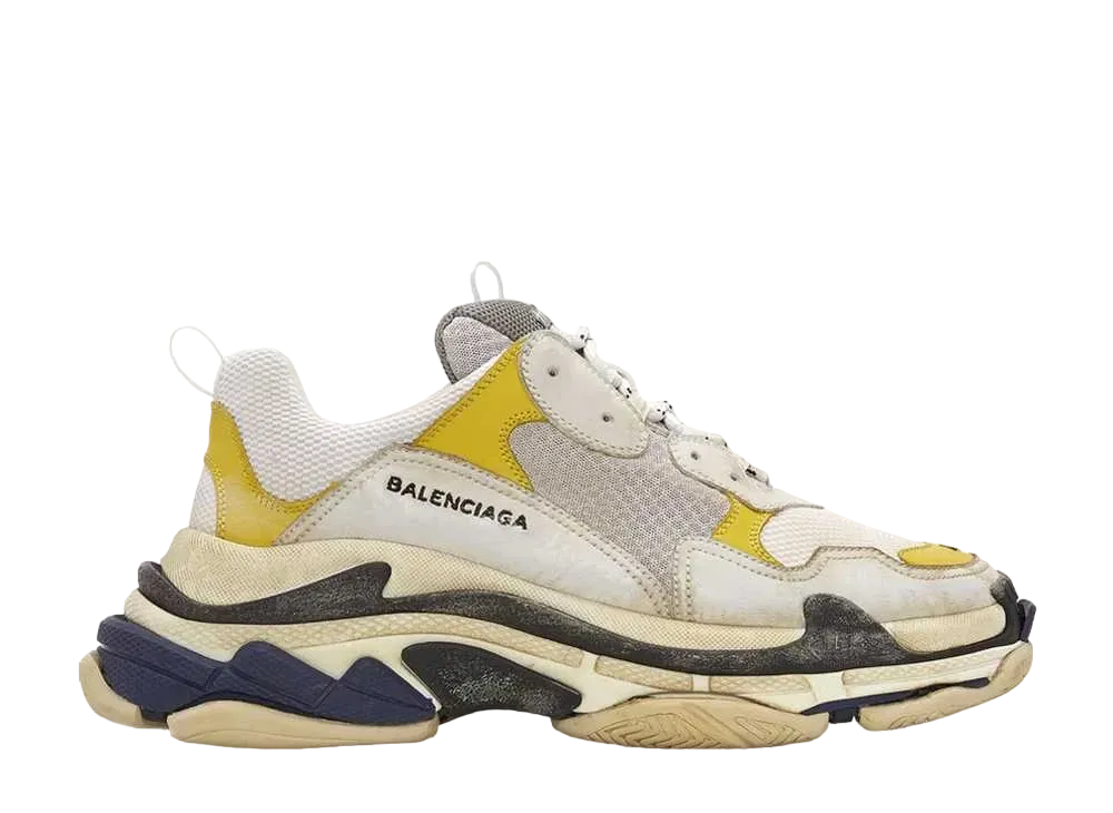 バレンシアガ トリプルS ドーバーストリートマーケット限定 "ホワイト/グレー/イエロー"